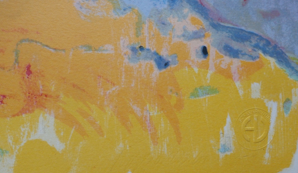 Kees van Bohemen - Zeefdruk: variatie op een golfbreker - 1982 kopen? Bied vanaf 60!