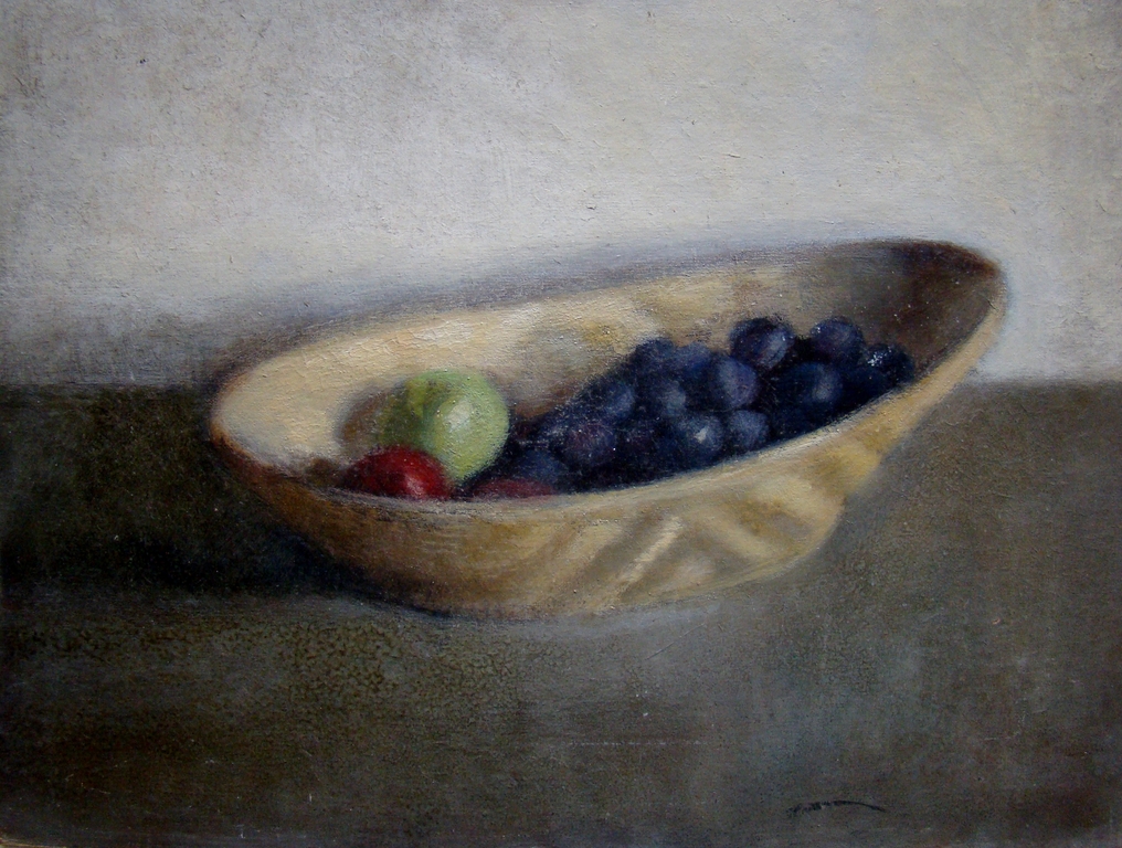 Willem Kouwer Boomkens (1911-1991) - Stilleven - olieverf op paneel verkocht voor € 100!