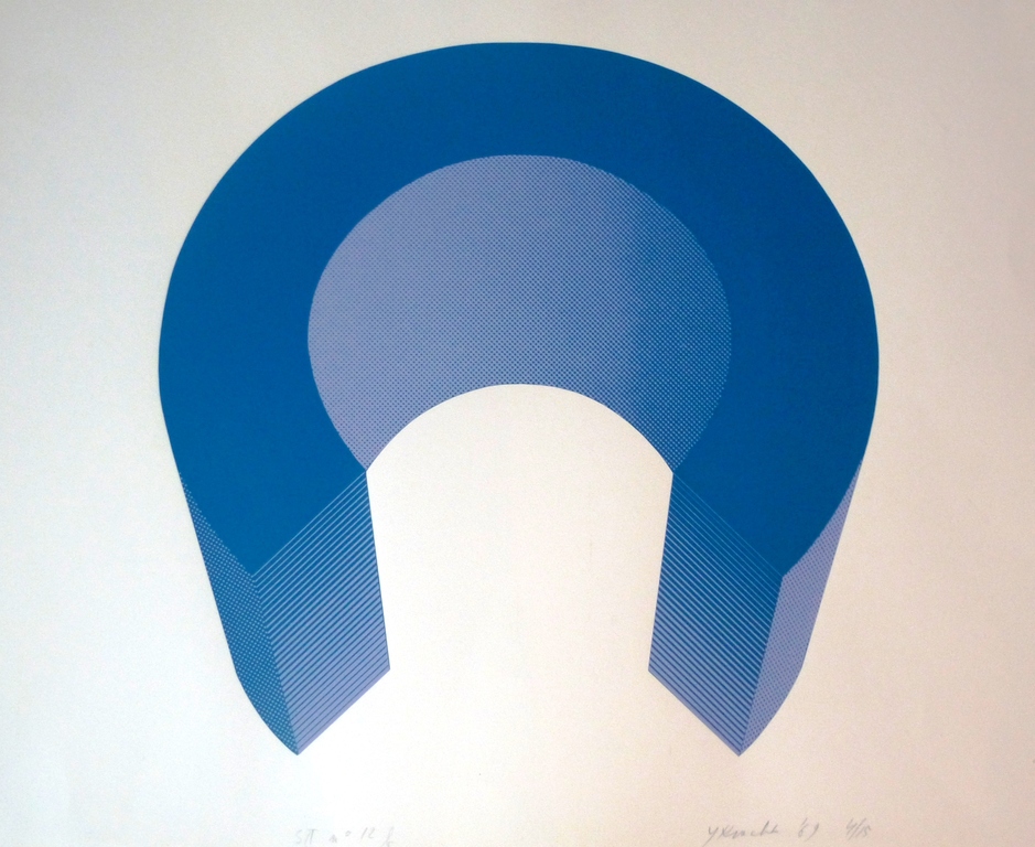 Yvonne Kracht, zeefdruk, 1969, handgesigneerd en genummerd, oplage: 15 stuks kopen? Bied vanaf 50!