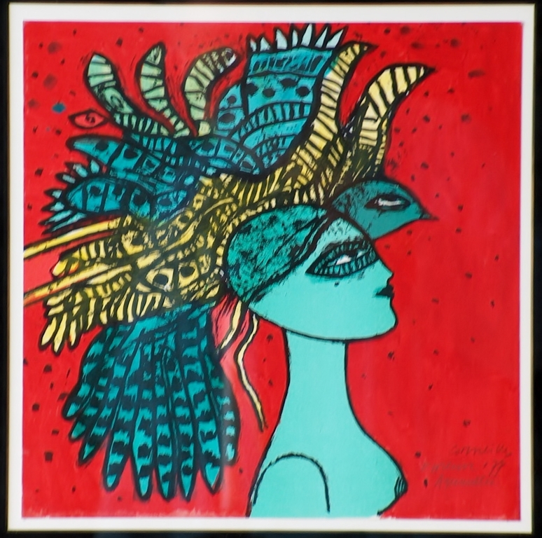 Corneille, ingekleurde litho, Ã©preuve aquarellÃ©e, 1977  kopen? Bied vanaf 1200!