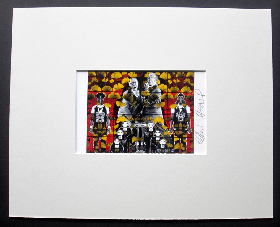 Gilbert & George - V.I.P.only 2005 - Artcard - handgesigneerd kopen? Bied vanaf 32!