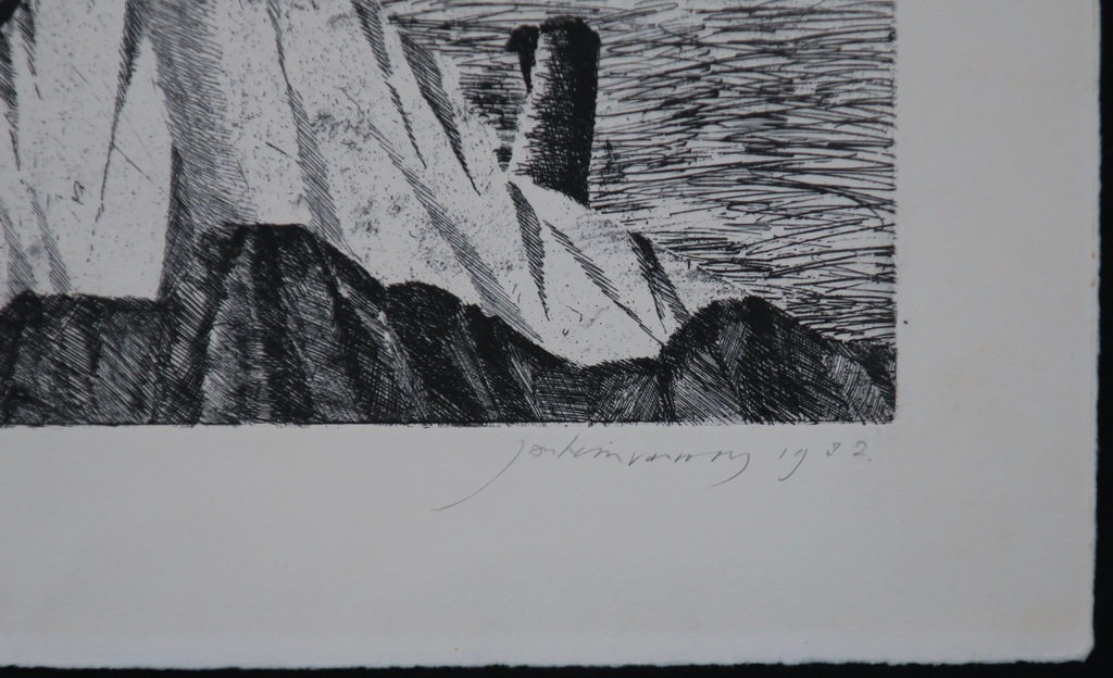 Jan Hein van Rooy: Ets, Landschap van leven en dood, Beuningen  kopen? Bied vanaf 1!