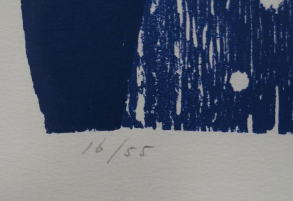 Joris Geurts: Houtsnede, Zonder titel - Ingelijst kopen? Bied vanaf 35!