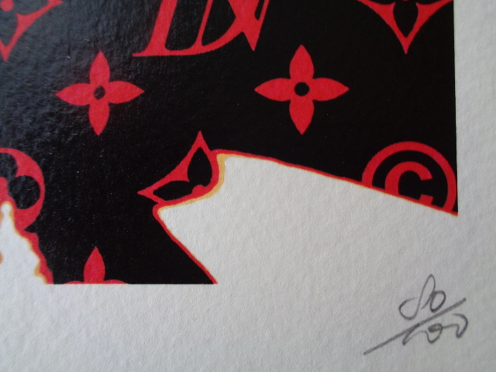 GROTE Fine Art Print,"Monroe Glow", GESIGNEERD en COA, genummerd A/P of 1t/m100 kopen? Bied vanaf 1!