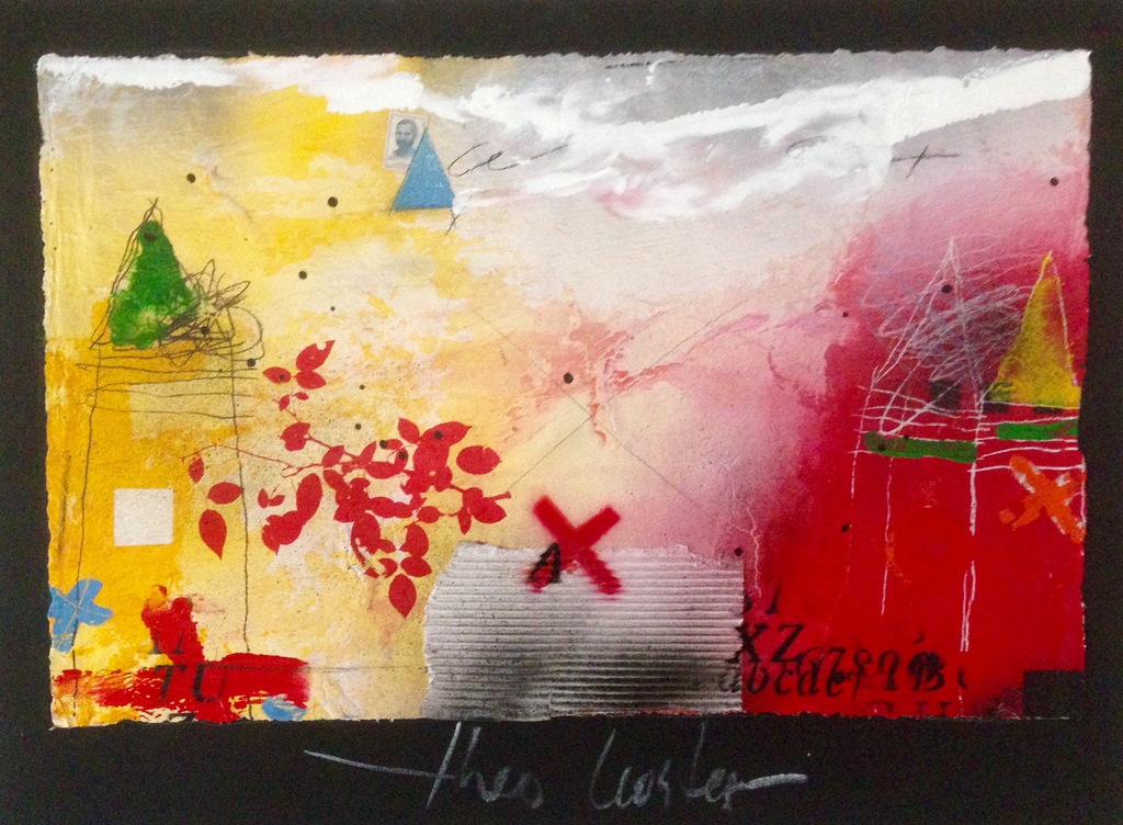 Theo koster, gemengde techniek, goodmorning kopen? Bied vanaf 1!