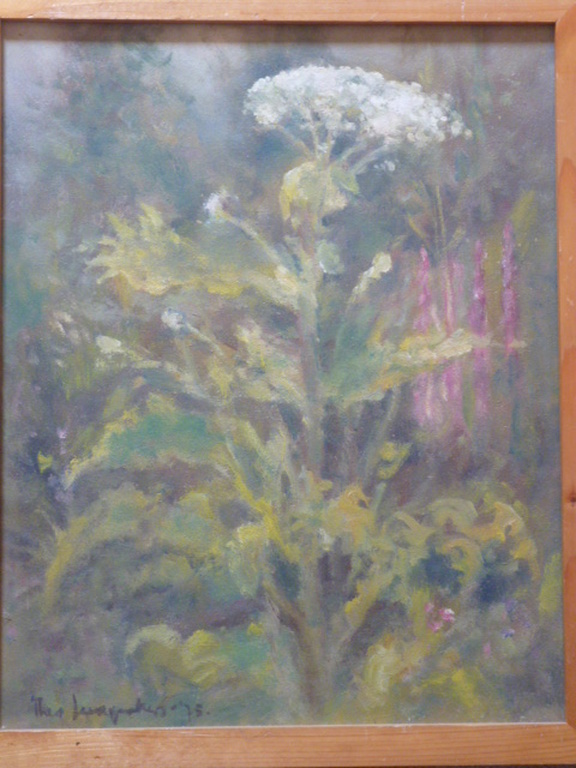 Theo Swagemakers - olieverf - Veldbloemen verkocht voor € 190!