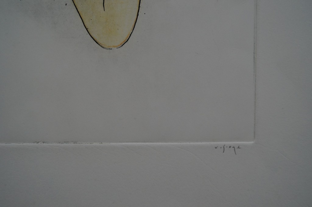 Mark Visione - gesigneerde ets - sleep II kopen? Bied vanaf 25!