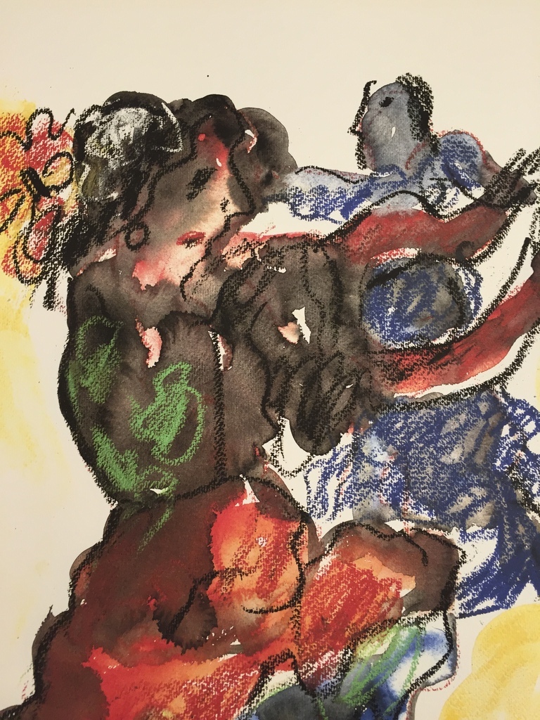 JAN SIERHUIS originele E/A piezo/zeefdruk  Titel: De dans 2006 kopen? Bied vanaf 1!