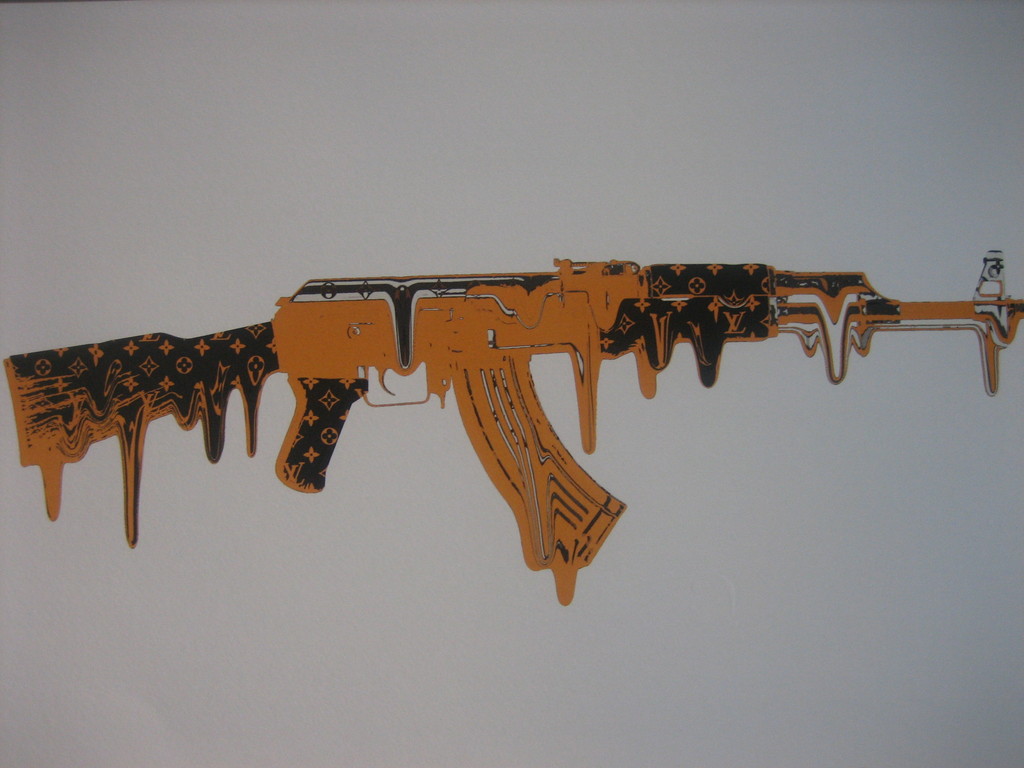 DEATH NYC Limited Edition Art print Graffiti Signed "AK Drip O" 2012 kopen? Bied vanaf 1!