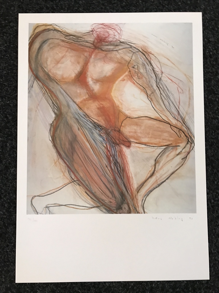 HANS ABBING 1 originele zeefdruk voor t AIDS Fonds 1990 kopen? Bied vanaf 1!