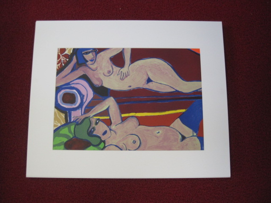 Corneille (1922-2010) origin COBRA 1979 Litho (159/250) "Les deux Amies" gesigd kopen? Bied vanaf 1!