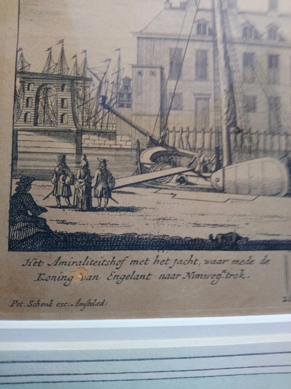Schenk ; Gravure; Admiraliteitshof Rotterdam kopen? Bied vanaf 10!