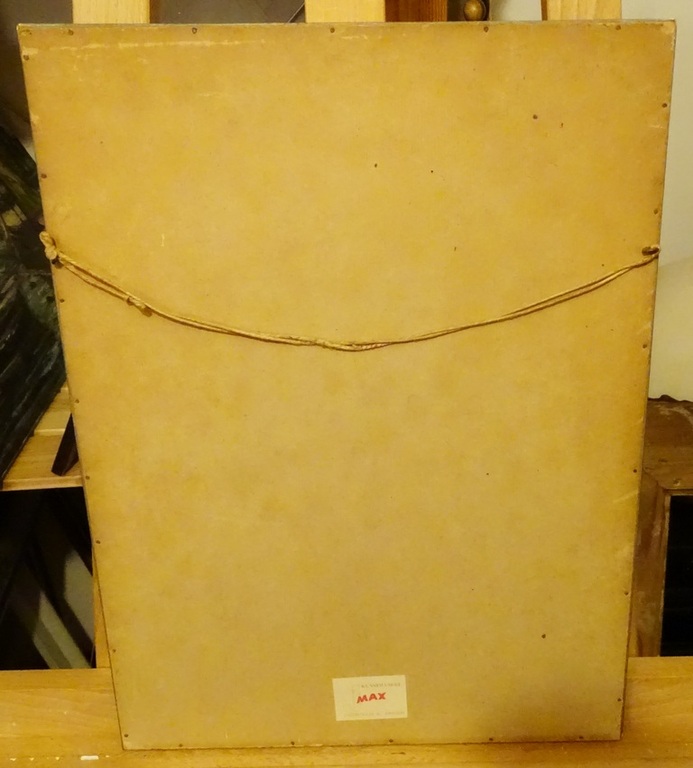 Emile Dehe (1886-1947)  --  Houtsnede  --  Boslaan kopen? Bied vanaf 20!