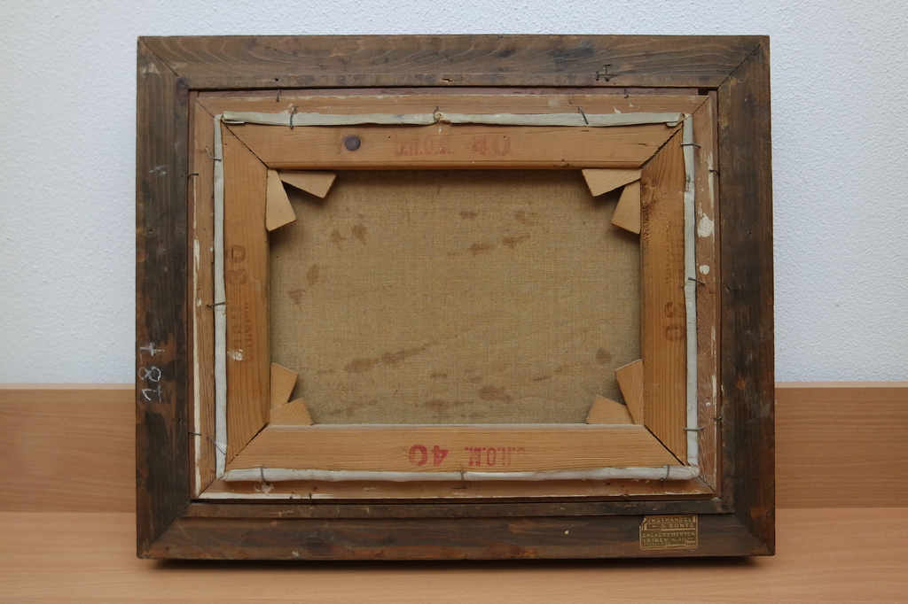 Adrianus Johannes (Arie) ZWART (1903-1981) - olieverf op doek - boerderijgezicht kopen? Bied vanaf 325!