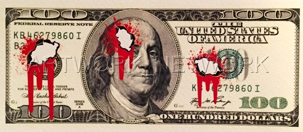 DEATH NYC "Ben Bleed" n° 48/100 - Signed with COA (Limited Edition Prints 100) kopen? Bied vanaf 1!