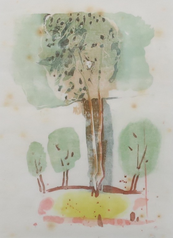 Leon Tebbe: Houtsnede, 15 - Ingelijst kopen? Bied vanaf 1!