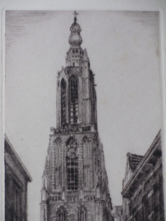 Frans IJserinkhuijsen, O.L.V.-toren Amersfoort, Ets kopen? Bied vanaf 1!