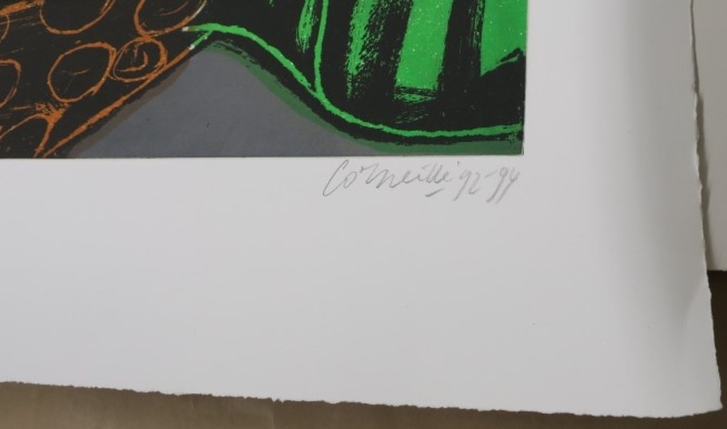 Corneille: Ets en Aquatint, L'africaine (Zeer groot!) kopen? Bied vanaf 550!