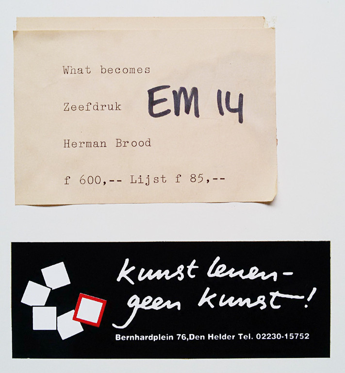 Laatste keer: Herman Brood - What becomes..., zeefdruk (ingelijst) kopen? Bied vanaf 250!