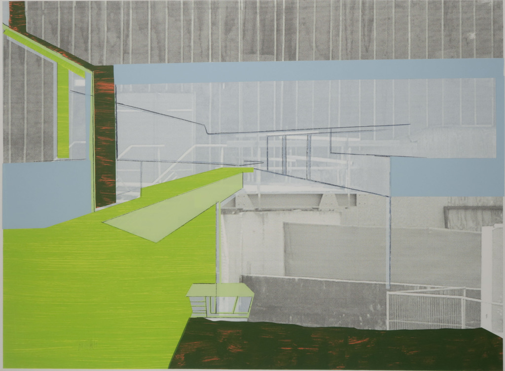 Liesbeth Doornbosch: Zeefdruk, Z.T. - Ingelijst kopen? Bied vanaf 70!