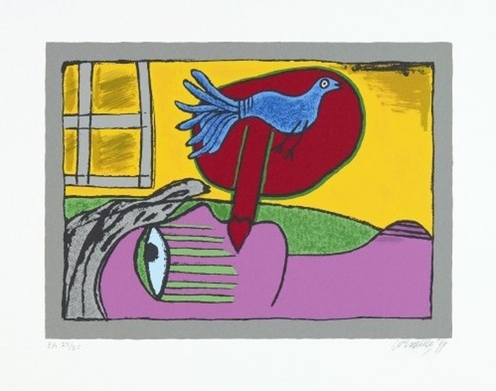 Corneille: Zeefdruk, Regard sur l'oiseau kopen? Bied vanaf 100!