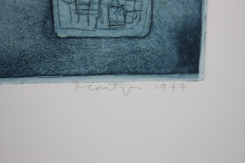 Jan Montyn, ets, z.t. (1977) kopen? Bied vanaf 150!