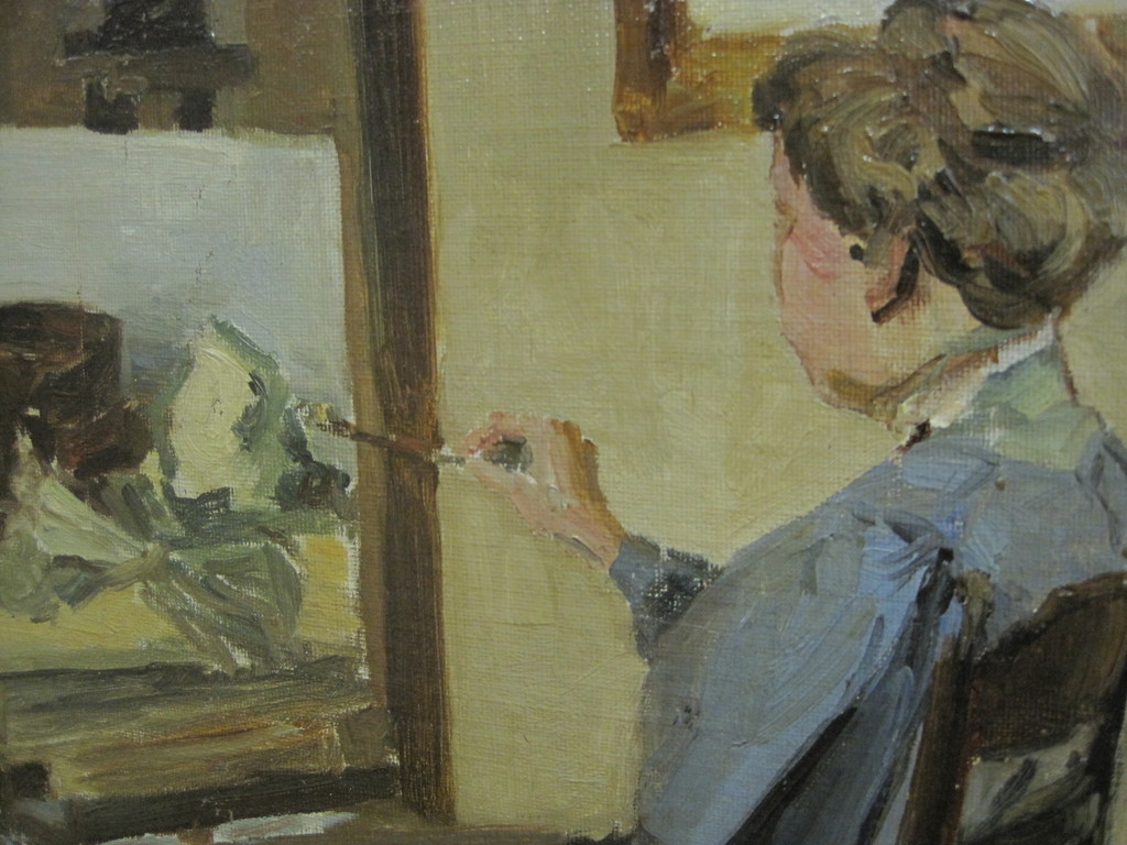 Jan Giesen 1900-1982 "portret van de Joffer Coba Ritsema" omstreeks 1940 kopen? Bied vanaf 1!