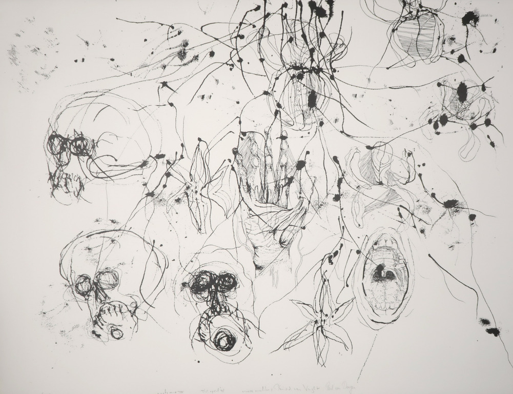 Marc Mulders, Reinoud van Vught & Paul van Dongen: Litho, Anatomie IV verkocht voor € 130!