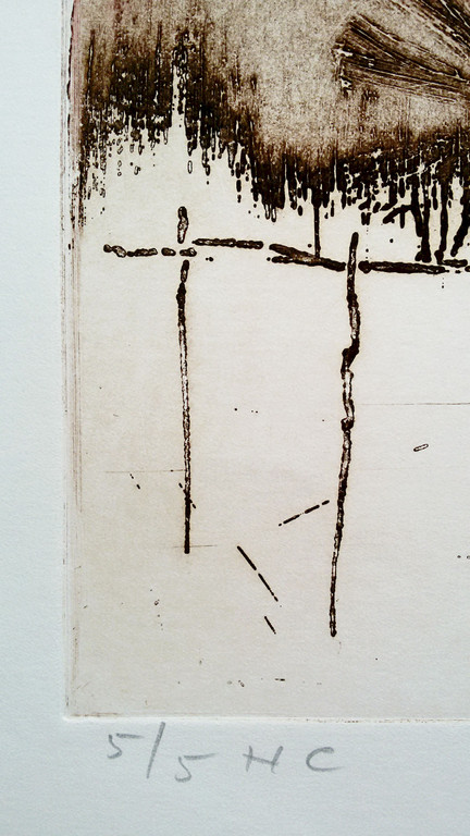 Jan Montyn - Geestenbloemen Bali, aquatint ets kopen? Bied vanaf 150!