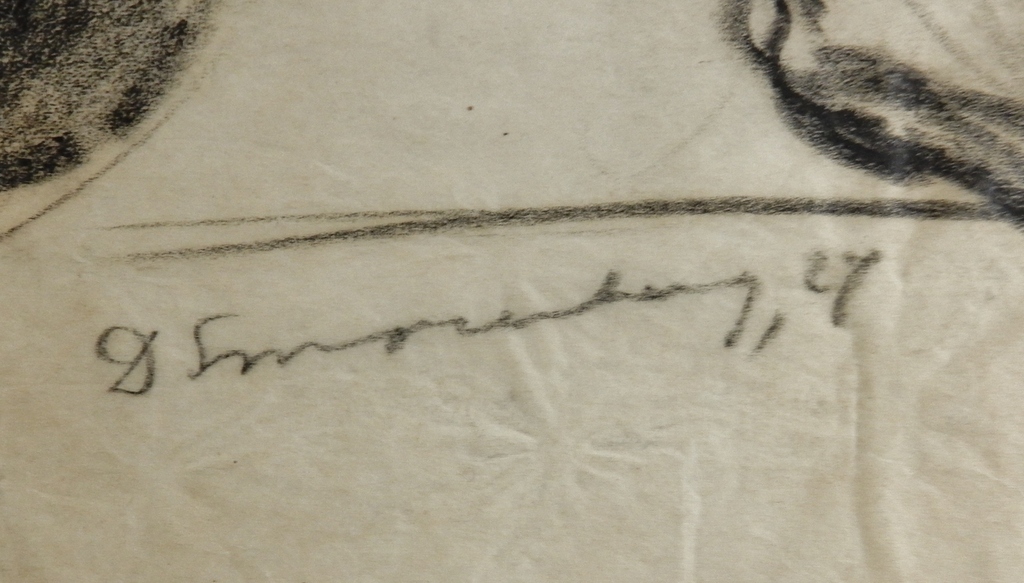 Dirk Smorenberg (1883-1960) - Badgast aan de Loosdrechtse Plassen - 1927 kopen? Bied vanaf 65!