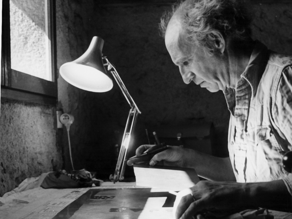 Jan Montyn - Zonder titel, droge naald ets kopen? Bied vanaf 75!