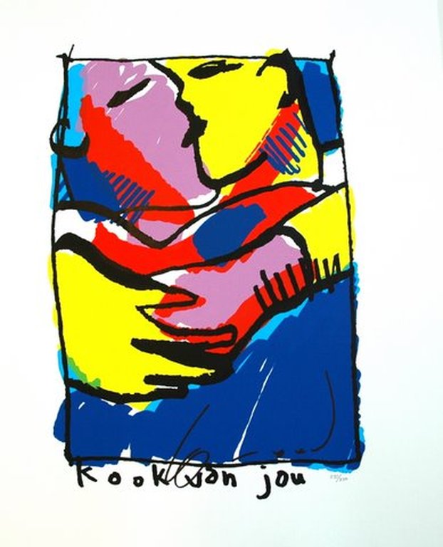 Herman Brood - Kook van Jou - zeefdruk kopen? Bied vanaf 299!