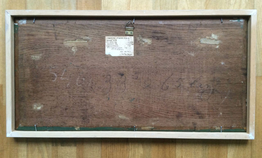 LAATSTE KANS! Nicolaas Huppes - Het Laatste Avondmaal - olieverf op hout, 1961 kopen? Bied vanaf 150!