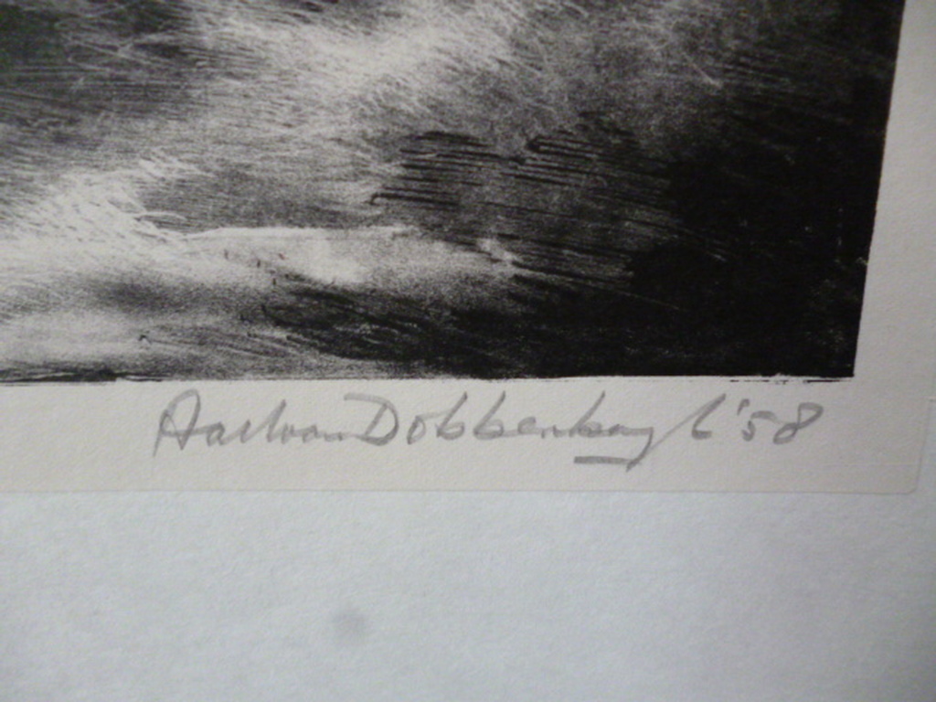 Aart van Dobbenburgh - litho - 23ste Landschap kopen? Bied vanaf 40!