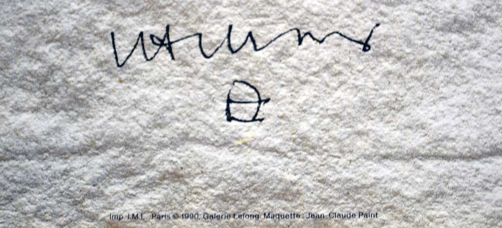 E. Chillida -Marmol y plomo - litho - 1974 + tentoonstellingsaffiche Lelong 1990 kopen? Bied vanaf 100!