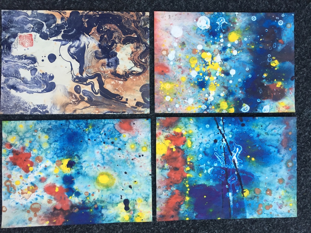 4 x THEO NIERMEIJER, Gemengde technieken/gouache op papier kopen? Bied vanaf 1!