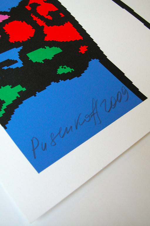 GEORGE PUSENKOFF, lithografie, ‘Love and Flowers’, handgesig kopen? Bied vanaf 220!