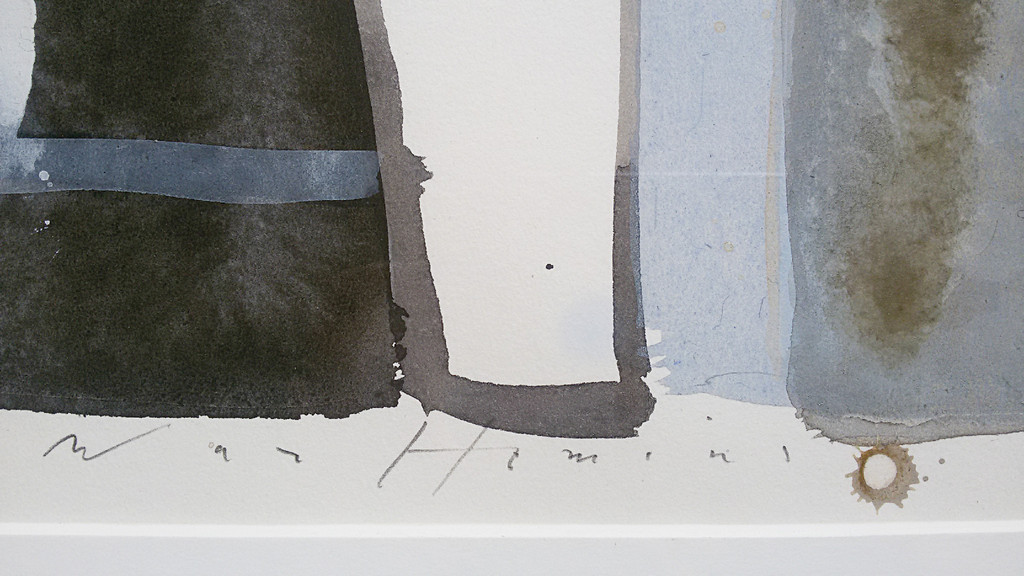 Piet Warffemius - Going native, acrylverf op papier (ingelijst, groot) kopen? Bied vanaf 275!