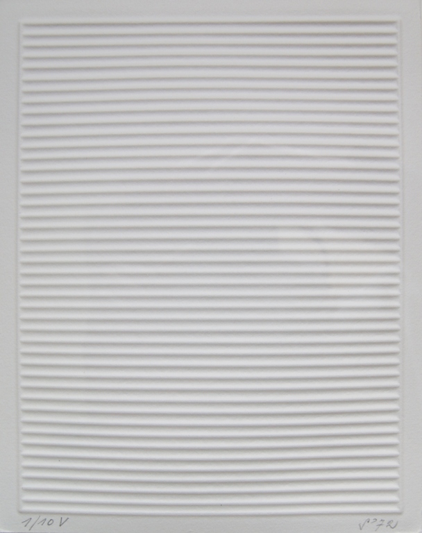 Jan Schoonhoven gesigneerde preegdruk uit 1972. verkocht voor € 1175!