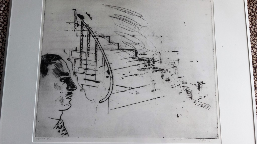 Peter Bes, De Trap - Gesigneerde ets 1978 kopen? Bied vanaf 75!