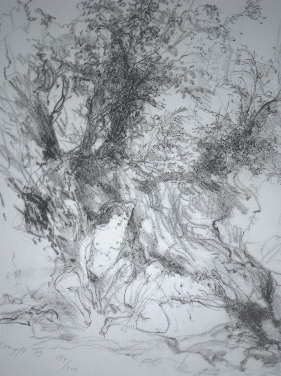 Jaap Kruijff - litho vrouwen oplage 200 kopen? Bied vanaf 10!