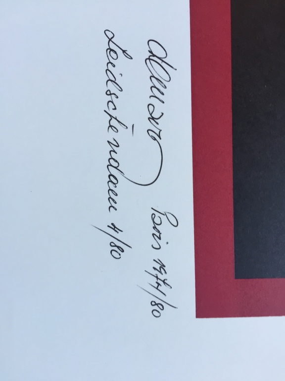 2 Originele zeefdrukken/ litho s van HUGO DEMARCO, gesigneerd. kopen? Bied vanaf 1!