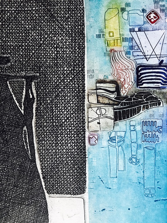 Onbekend kunstenaar - Gesigneerde ets - oplage 30 ex. - 1984 kopen? Bied vanaf 45!