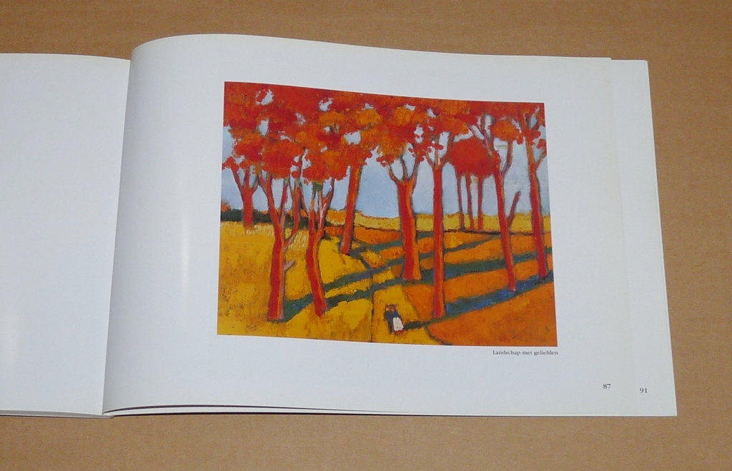 Toon Hermans: Zeefdruk, Landschap met geliefden, Gesigneerd kopen? Bied vanaf 190!