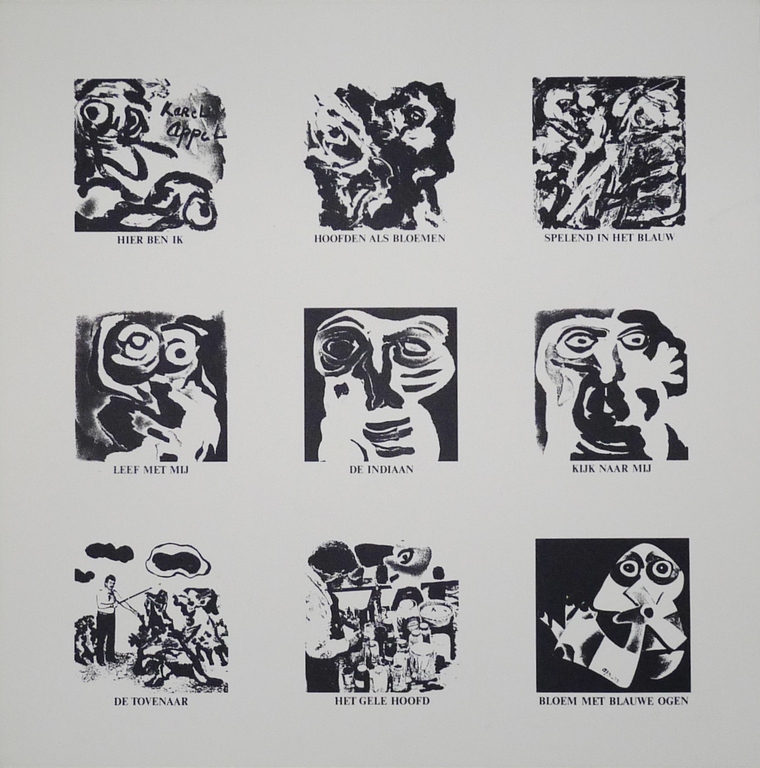 Karel Appel, Kleurenzeefdruk, Het gele hoofd, Gesigneerd kopen? Bied vanaf 165!