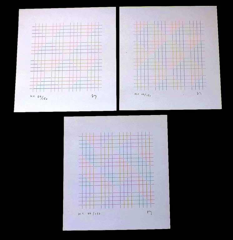 Shizukoyo Shikawa - 3x gesigneerde litho kopen? Bied vanaf 1!