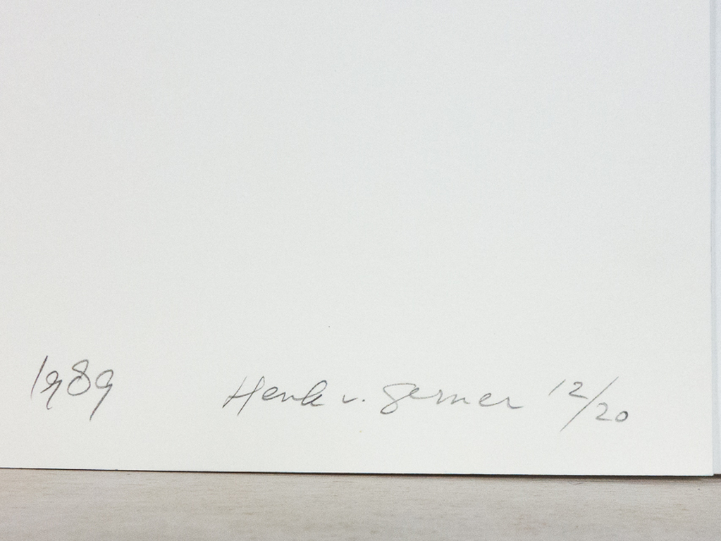 Henk van Gerner, zeefdruk, zonder titel kopen? Bied vanaf 20!