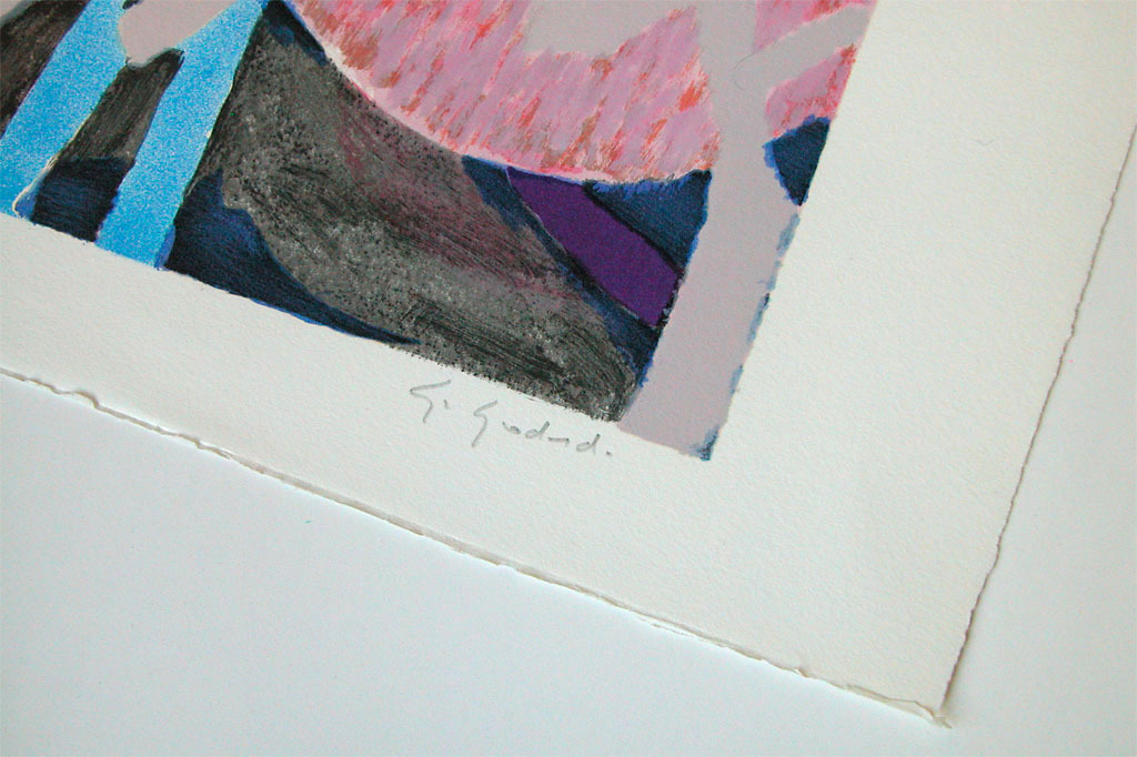 GABRIEL GODARD, ‘Le littoral’, originele litho, handgesigneerd kopen? Bied vanaf 50!