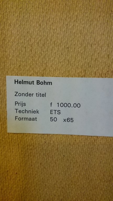 Helmut Bohm kopen? Bied vanaf 49!