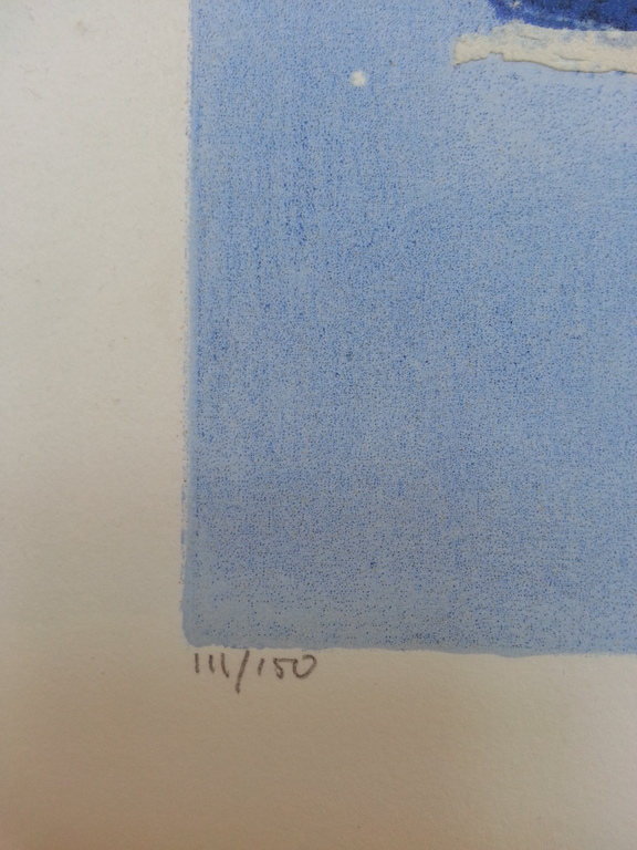 Ron van der Werf, zeefdruk op papier, titel:" Prelude II" kopen? Bied vanaf 40!